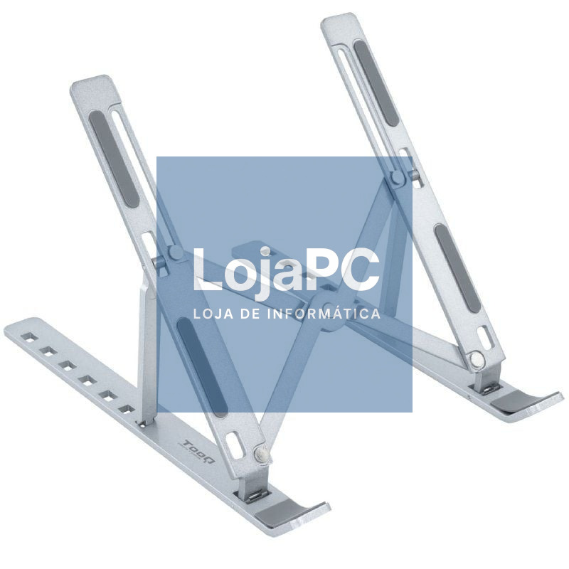 Suporte TooQ TQLRS0035-AL para portátil/ Tablet até 15'/ Prateado