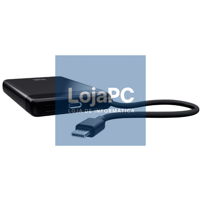 Powerbank/Powerbank Trust Fiera 10000mAh/ 20W/ inclui Cabo USB Tipo-C