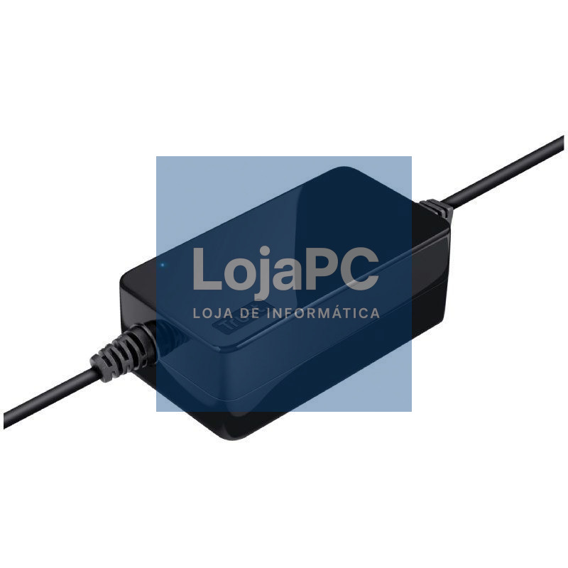 Carregador de Portátil Universal Trust Primo 21904/ 45W/ Automático/ 6 Conectores/ Voltaje 18-20V