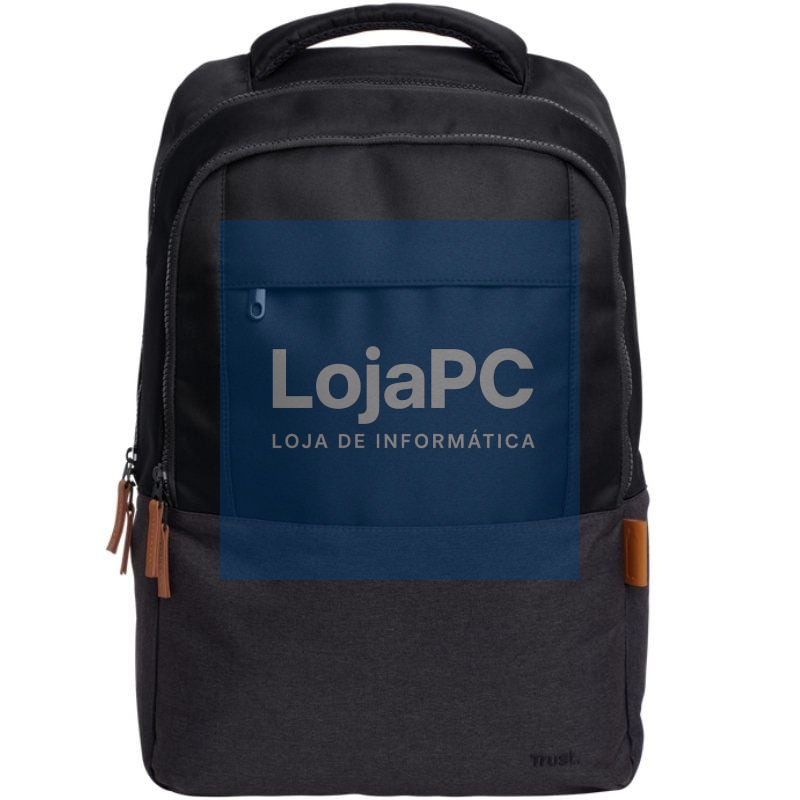 Mochila Trust Lisboa para Portáteis até 16'/ 23L/ Preta
