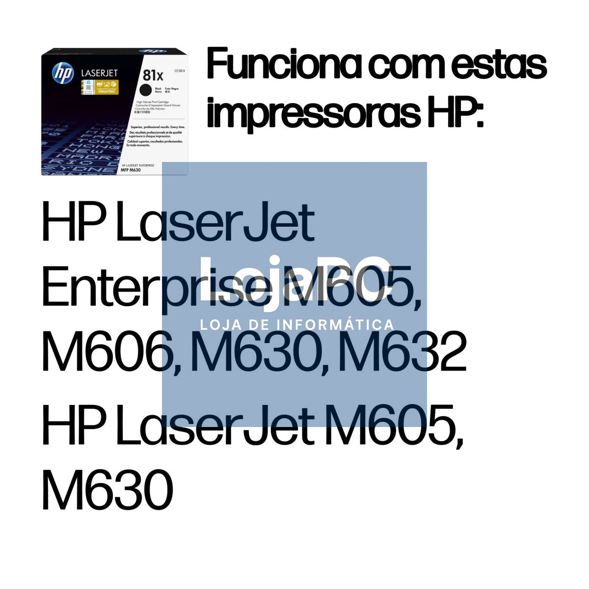 HP original Toner cartridge CF281X black high capacity 25.000 pages 1-pack