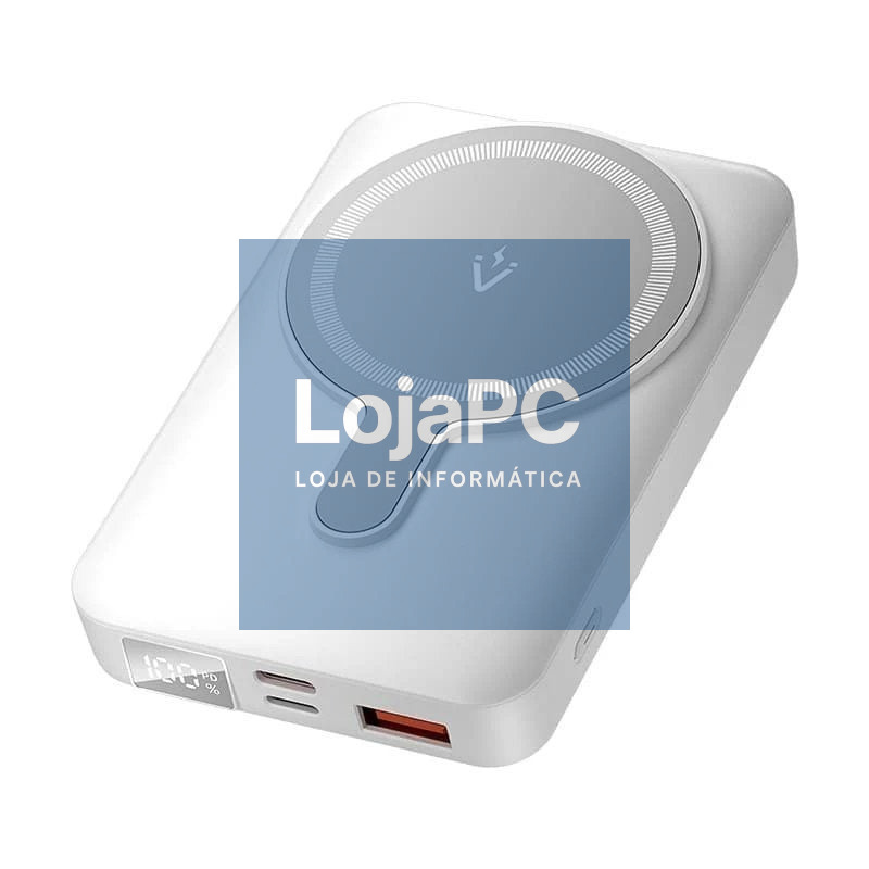 Powerbank 10000mAh Vention FHTW0/ 22.5W/ Wireless/ Branca