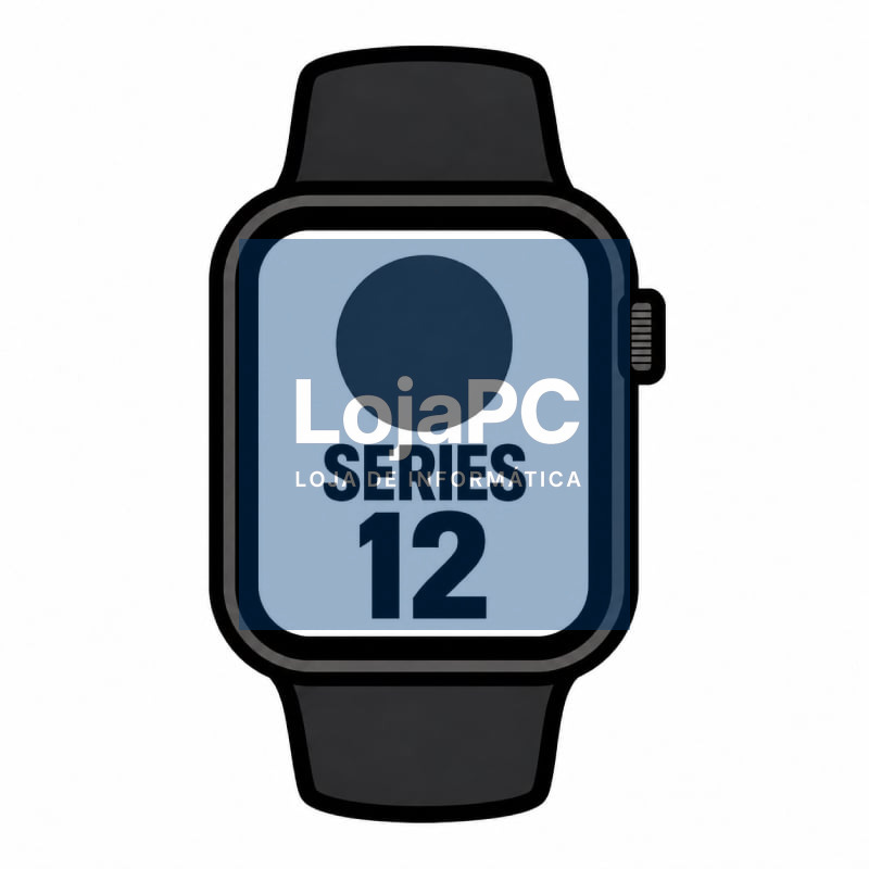 Apple Watch Series 12/ GPS/ 42mm/ Preto/ Correia Desportiva Preto (S/M)