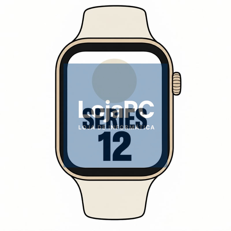 Apple Watch Series 12/ GPS/ 46mm/ Dourado Claro/ Correia Desportiva Arena (S/M)