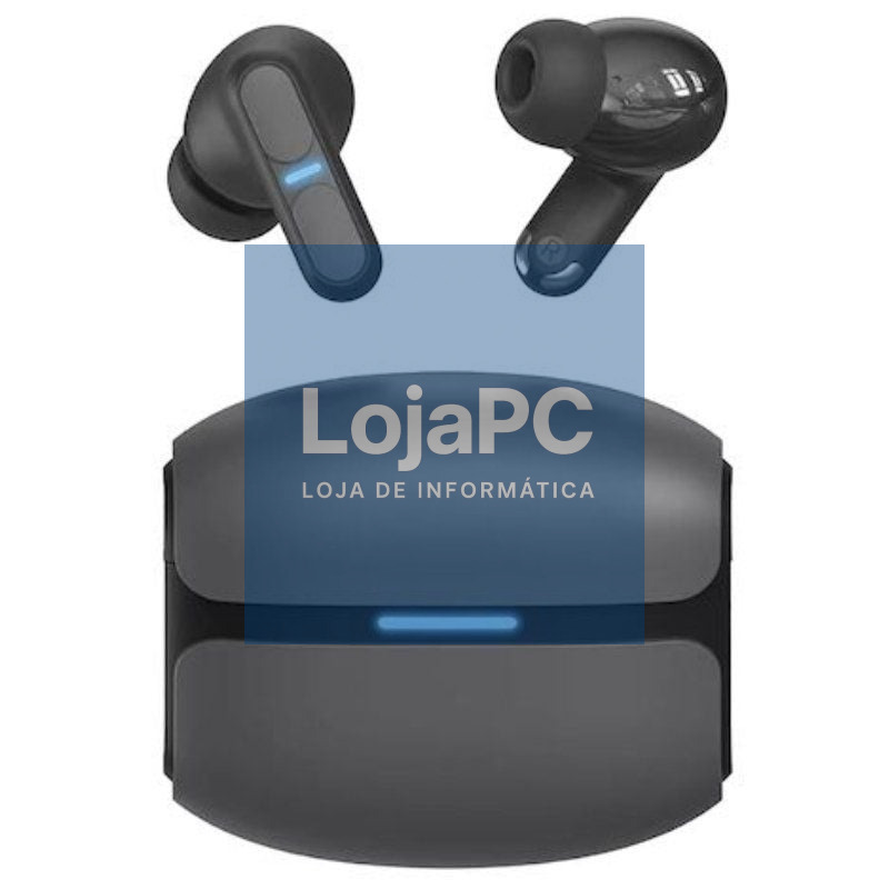 Auscultadores Bluetooth Leotec TWS Gaming Nebula Fit com estojo de carga/ Autonomia 7.5h/ Pretos