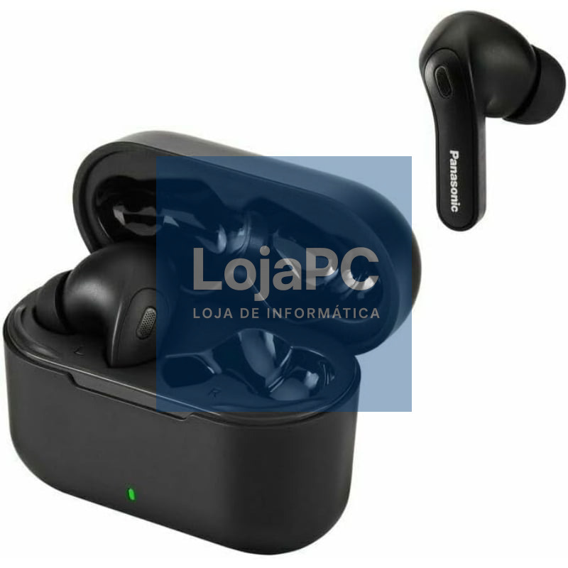 Auscultadores Bluetooth Panasonic RZ-B310W com estojo de carga/ Autonomia 6h/ Pretos