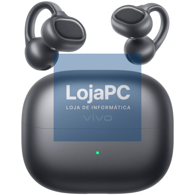 Auscultadores Deportivos Bluetooth Vivo Buds Clip com estojo de carga/ Autonomia 10h/ Pretos
