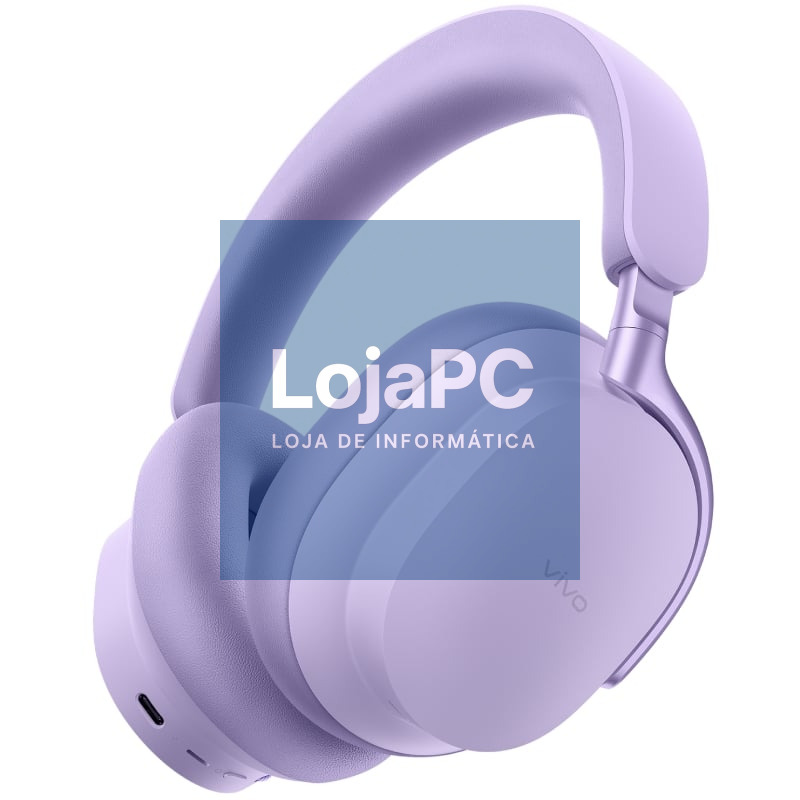Auscultadores Sem Fios Vivo Headphones Studio/ com Microfone/ Bluetooth/ Púrpuras