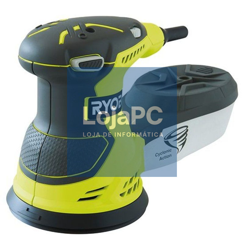 Lijadora Excéntrica Ryobi ROS300/ 300W/ inclui 5 Lijas