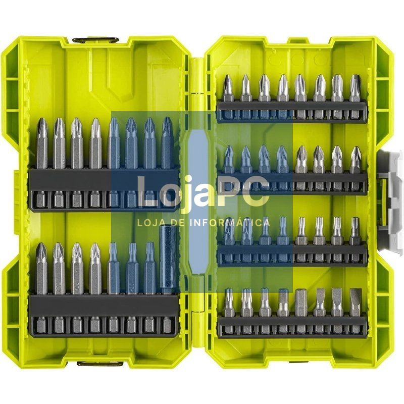 Estojo de 48 Puntas para Atornillar Ryobi RAK48SSD