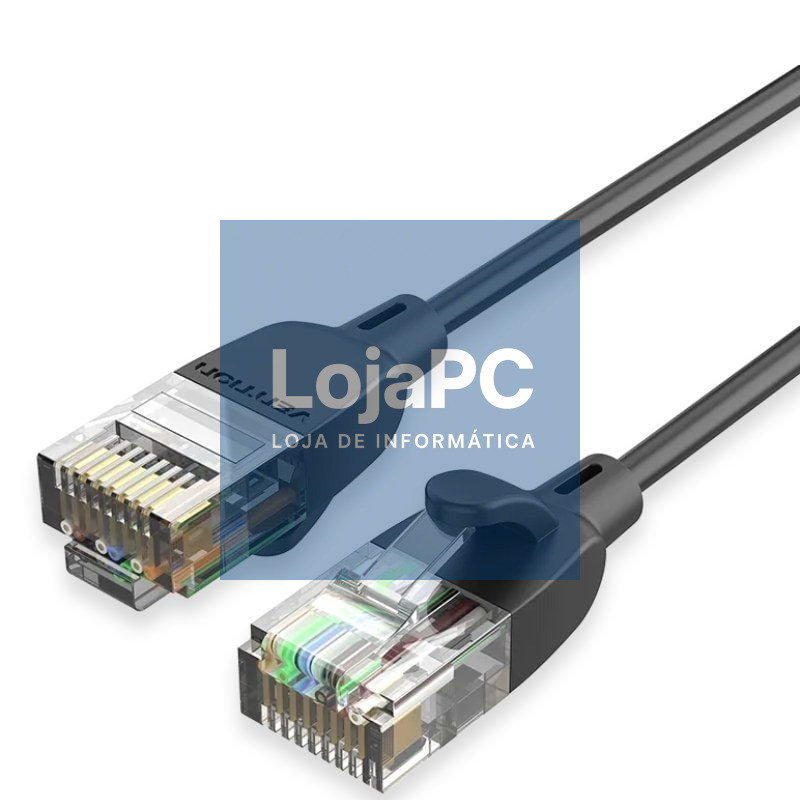 Cabo de rede RJ45 UTP Vention IBIBJ Cat.6A/ 5m/ Preto