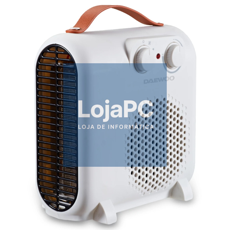 Calefactor / Termoventilador Daewoo DW9515/ 2000W/ Termostato Regulável