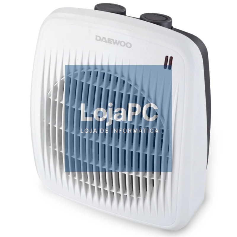 Calefactor / Termoventilador Daewoo DW9516/ 2000W/ Termostato Regulável