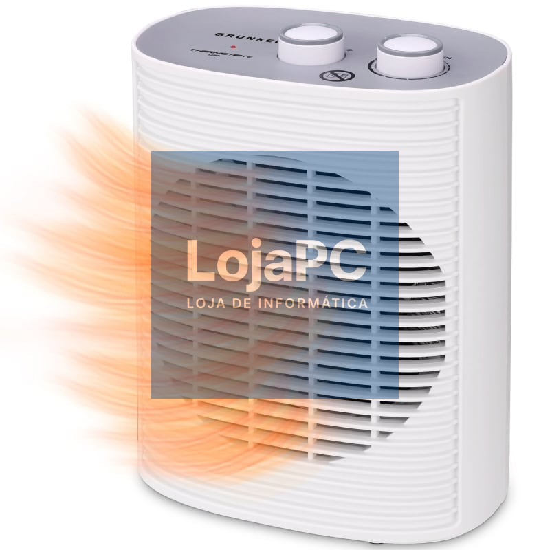 Calefactor / Termoventilador Grunkel CF-2000LINE/ 2000W/ Termostato Regulável