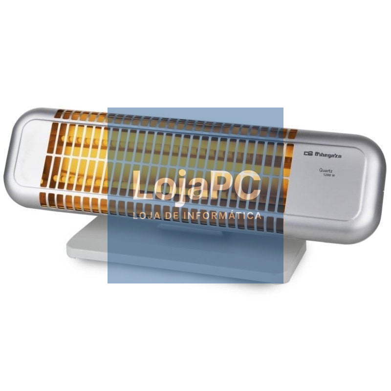 Estufa de Cuarzo Orbegozo BP 0102/ 2 niveles de potencia/ 1200W