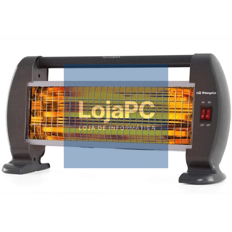 Estufa de Cuarzo Orbegozo BP 0206/ 3 niveles de potencia/ 1200W