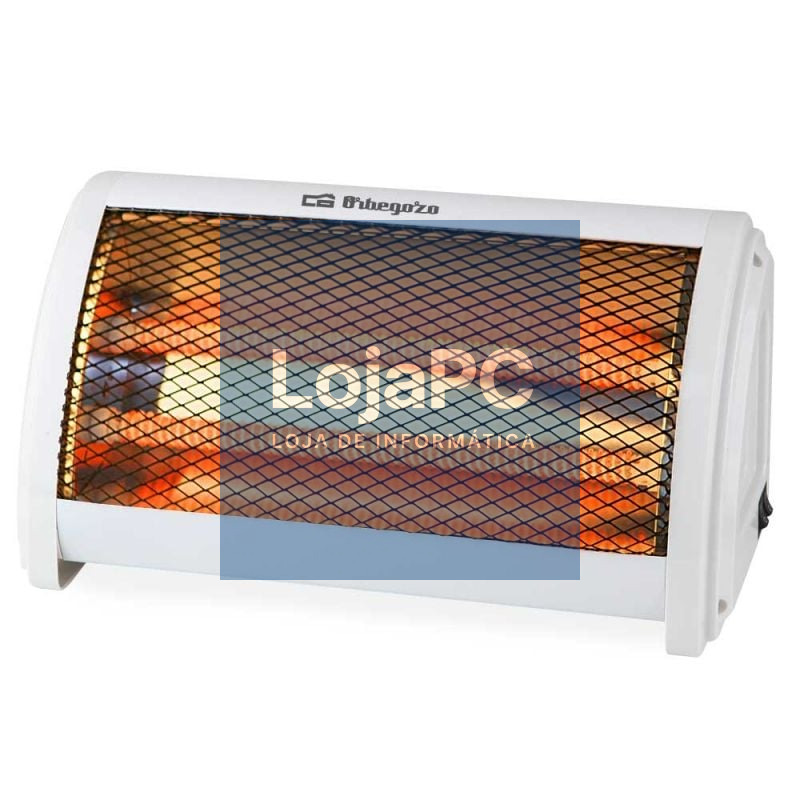 Estufa de Cuarzo de Pie Orbegozo BP 3200/ 2 niveles de potencia/ 500W-1000W
