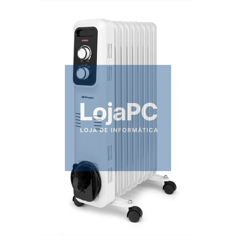Radiador de Aceite Orbegozo RL 2000/ 3 Potencias/ 2000W/ 9 Elementos Caloríficos