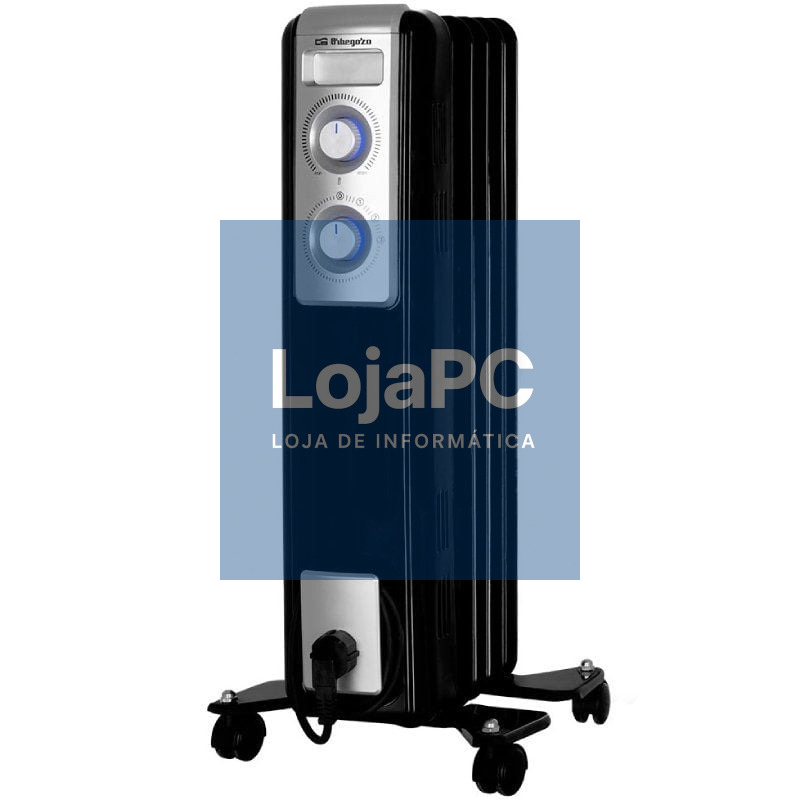 Radiador de Aceite Orbegozo RN 1000/ 2 Potencias/ 1000W/ 5 Elementos Caloríficos