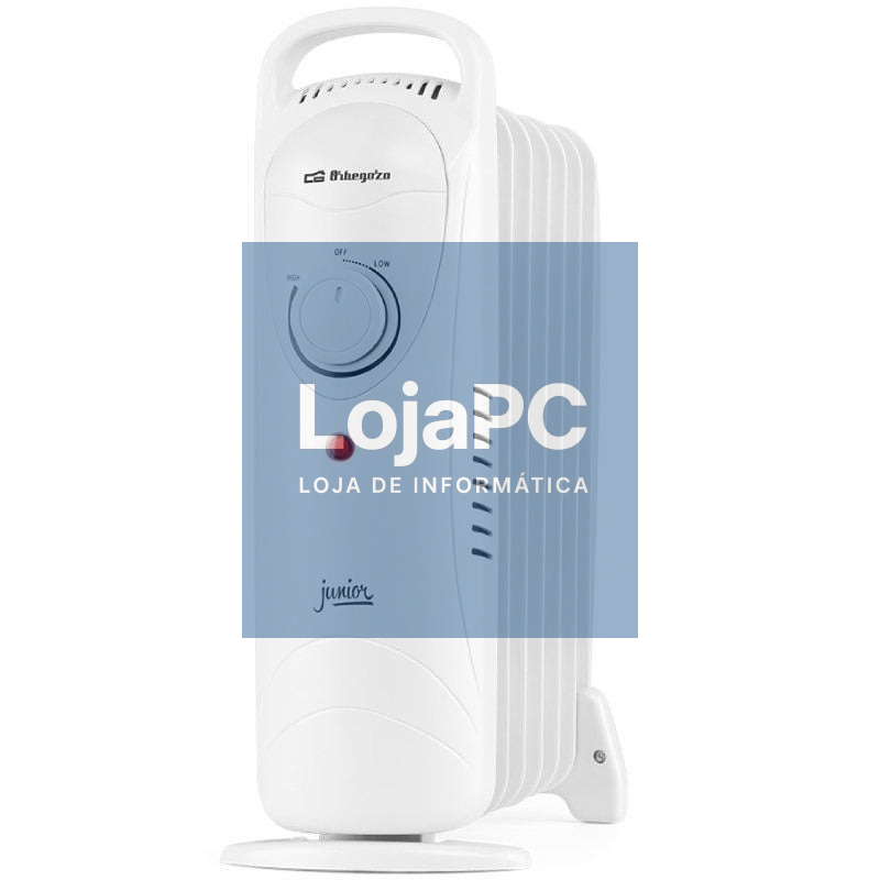 Radiador de Aceite Orbegozo RO 1020/ 1 Potencia/ 1000W/ 7 Elementos Caloríficos