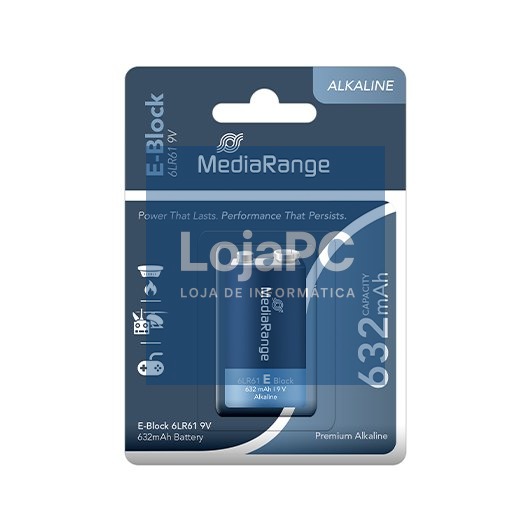 MEDIARANGE E-BLOCK ALKALINE BATTERY