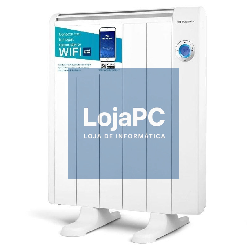 Emisor Térmico Orbegozo RRW 800/ 800W/ 5 Elementos Caloríficos/ WiFi
