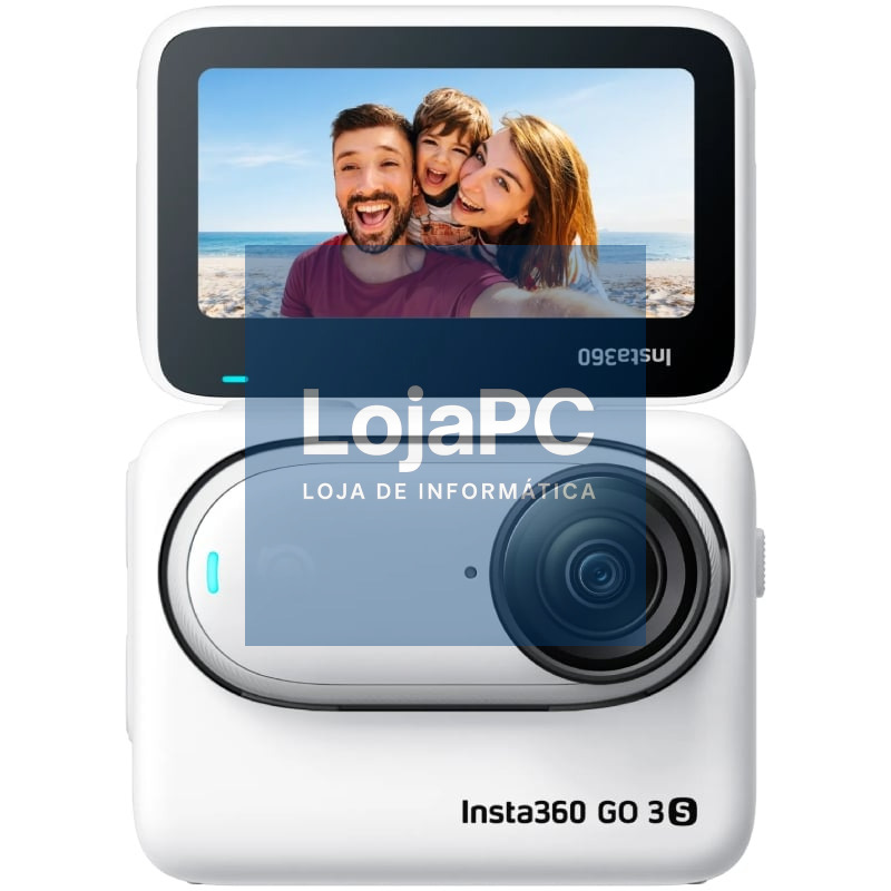 Câmara Digital Desportiva Insta360 GO 3S/ 4K/ Ángulo de visão 180º/ Branca