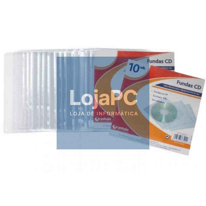 Capa CD Grafoplás 13650000/ 10 unidades