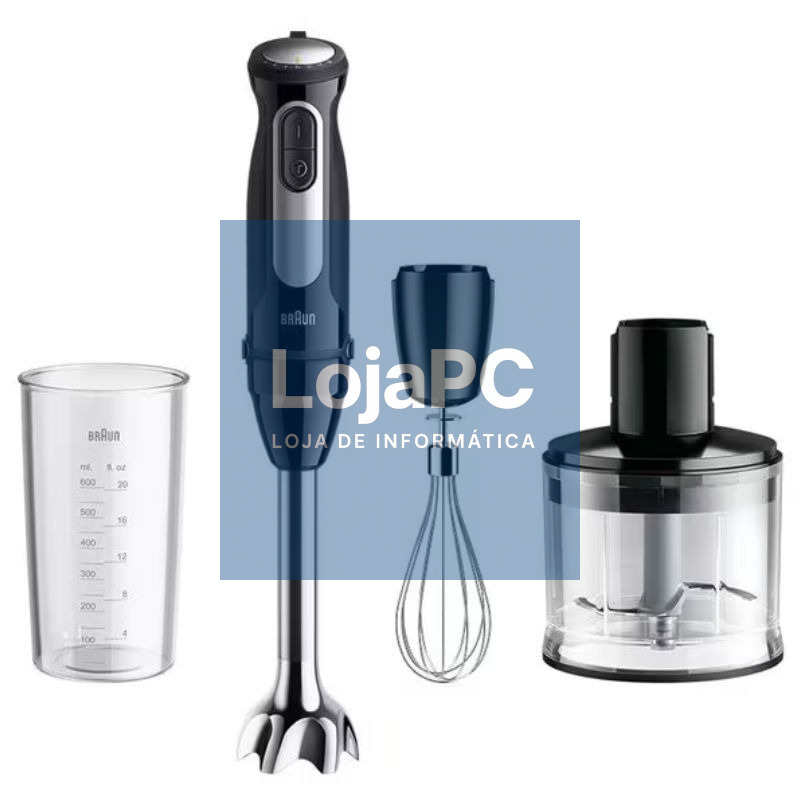 Batidora de mano Braun MultiQuick 5 Pro Hand Blender MQ 55236 M/ 1000W/ 26 Velocidades