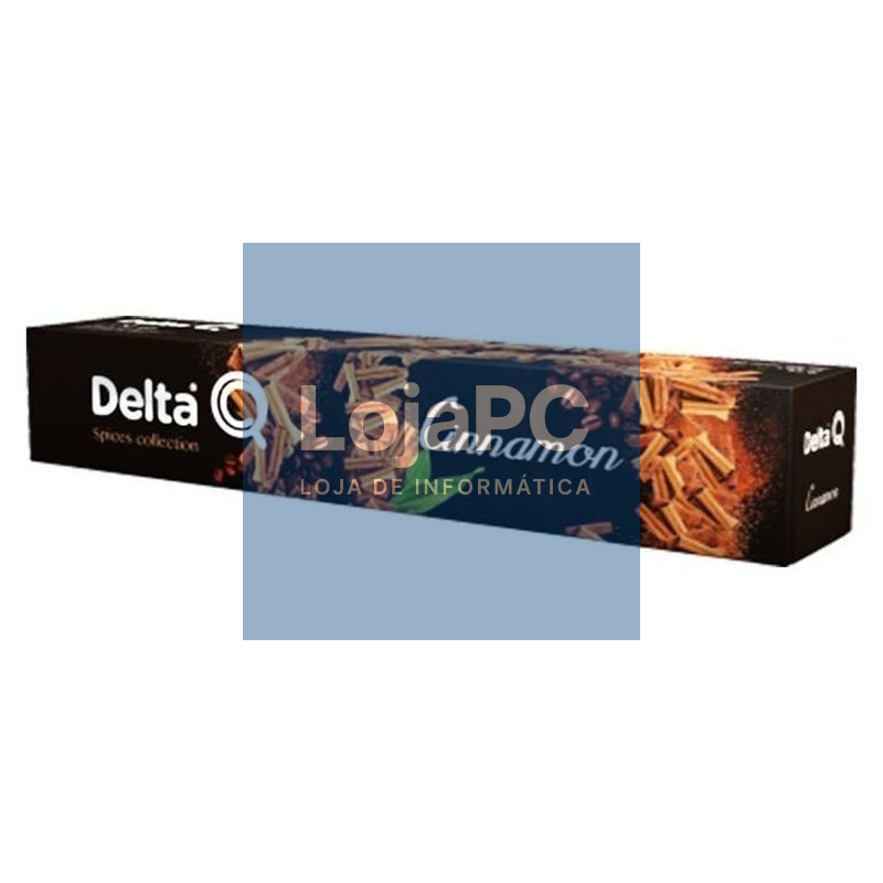 Cápsula Delta Cinnamon para cafeteras Delta/ Caixa de 10