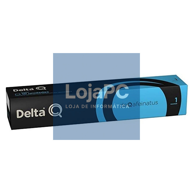 Cápsula Delta DeQafeinatus para cafeteras Delta/ Caixa de 10