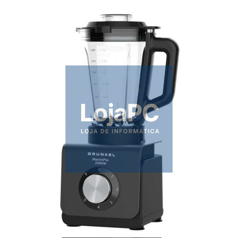 Batidora de vaso Grunkel BAT-2000MASTERPRO/ 2000W/ 5 Velocidades/ Capacidade 1.5L
