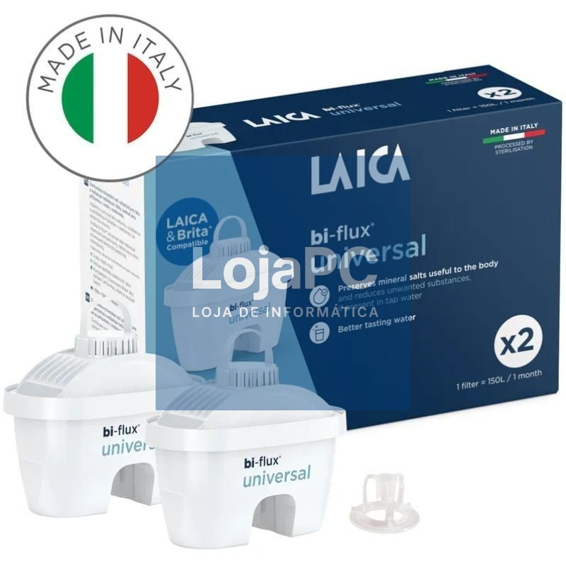 Filtros 2 BI-FLUX Laica Slim F2L Universal