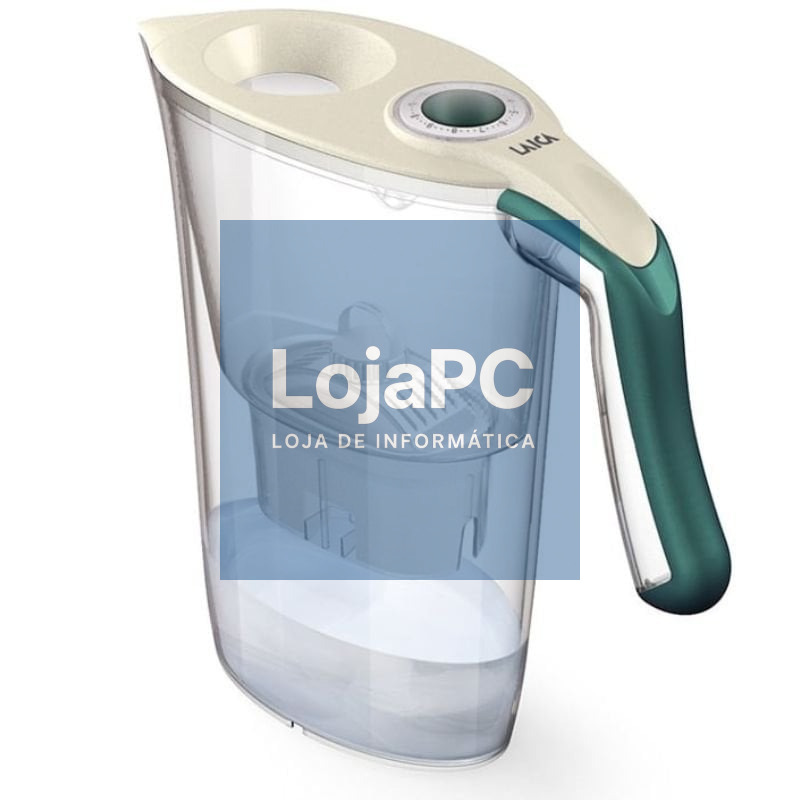 Pack Jarra Filtrante Laica Carmen Tosca/ 2.3L/ Verde Escuro/ Jarra + 1 Filtro BI-FLUX