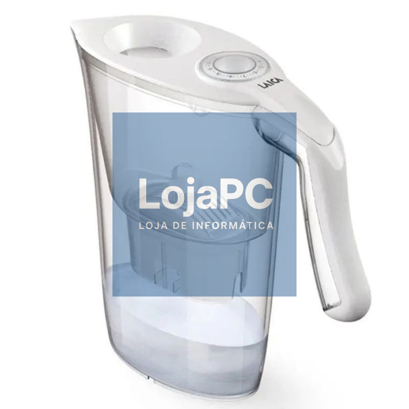 Pack Jarra Filtrante Laica Carmen Tosca/ 2.3L/ Branca/ Jarra + 1 Filtro BI-FLUX