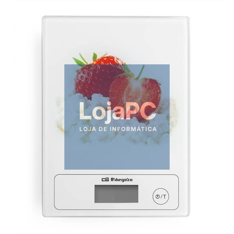 Báscula de Cocina Electrónica Orbegozo PC 1018/ até 5kg/ Branca