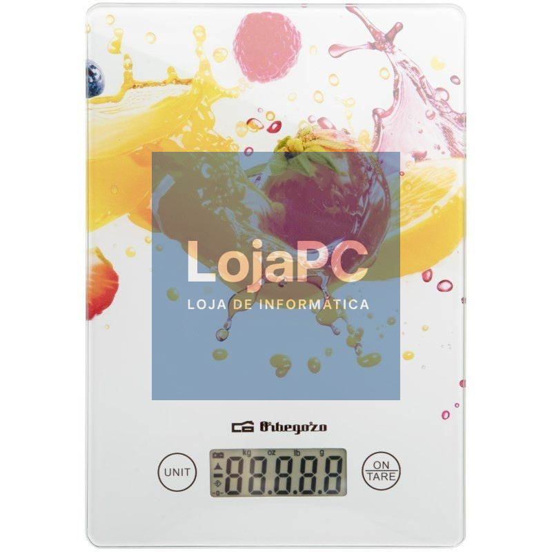 Báscula de Cocina Electrónica Orbegozo PC 1023/ até 5 kg/ Branca