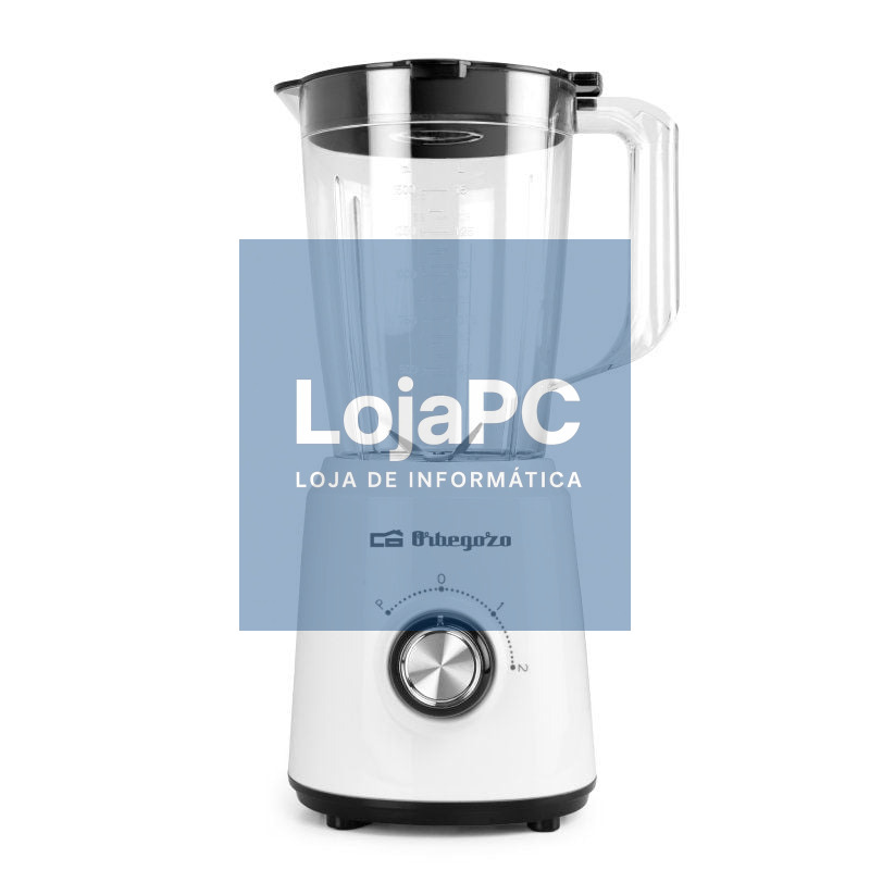 Batidora de vaso Orbegozo BV 5035/ 500W/ 2 Velocidades/ Capacidade 1.5L