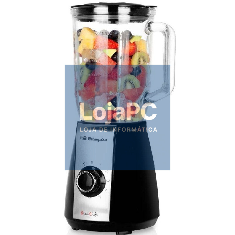 Batidora de vaso Orbegozo BV 6575/ 600W/ 5 Velocidades/ Capacidade 1.5L