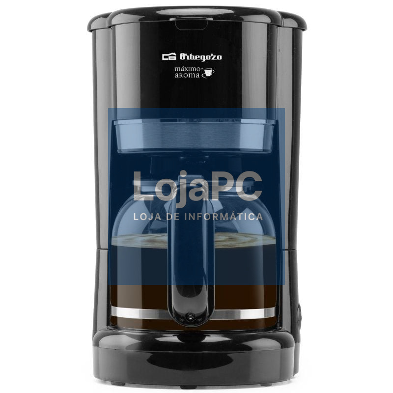 Cafetera de Goteo Orbegozo CG 4027 N/ 15 Tazas/ Preta