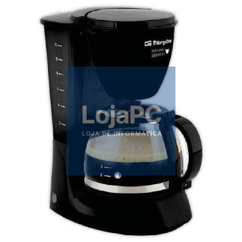 Cafetera de Goteo Orbegozo CG 4060N/ 12 Tazas/ Preta