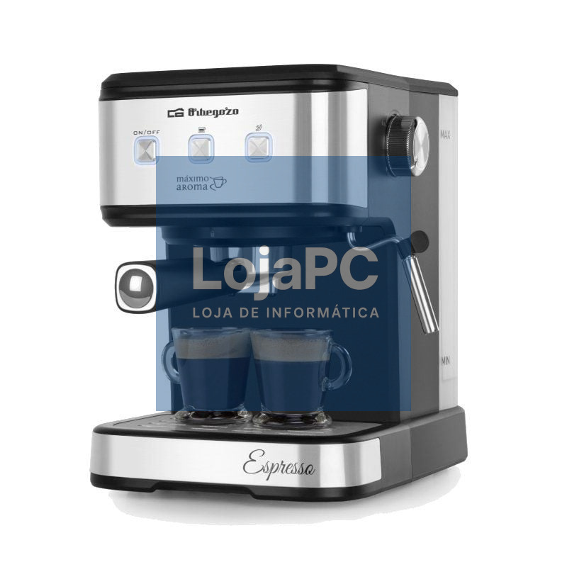 Cafetera Expreso Orbegozo EX 5210/ 1100W/ 20 Bares