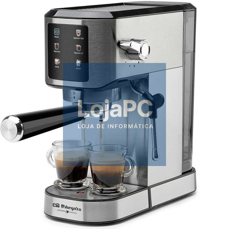 Cafetera Expreso Orbegozo EX 7000/ 1350W/ 20 Bares