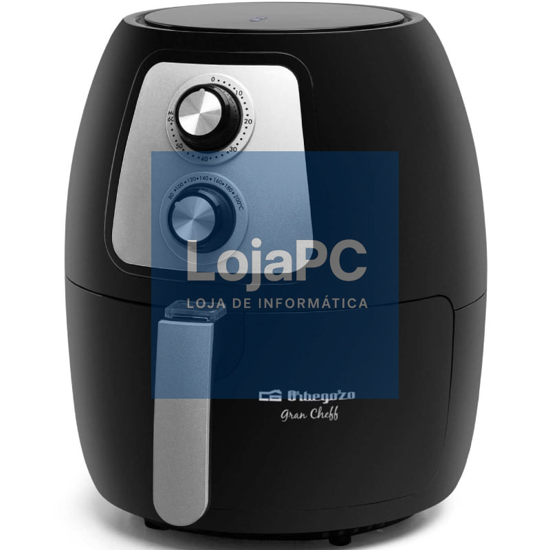 Freidora por Ar Airfryer / sem Aceite Orbegozo FDR 60/ 1500W/ Capacidade 4L