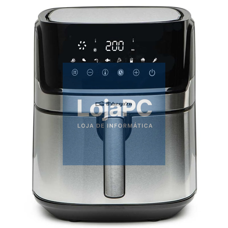 Freidora por Ar Airfryer / sem Aceite Orbegozo FDR 6510/ 1700W/ Capacidade 6.5L