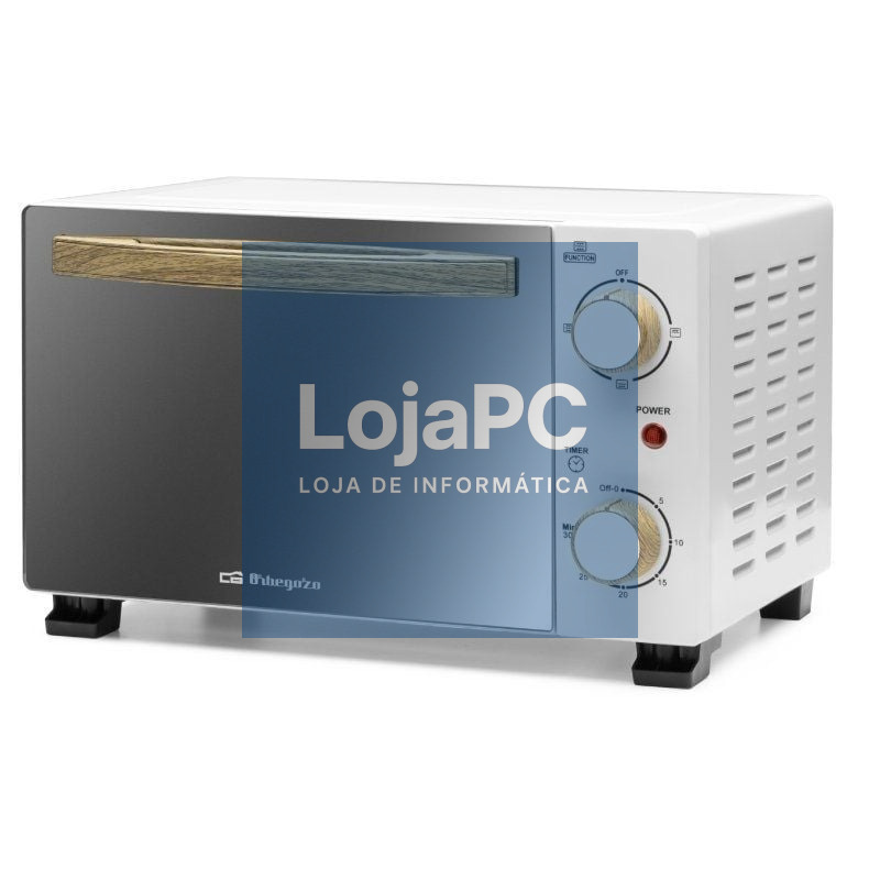 Horno de Secretária Orbegozo HO 990/ 800W/ Capacidade 10L/ Branco