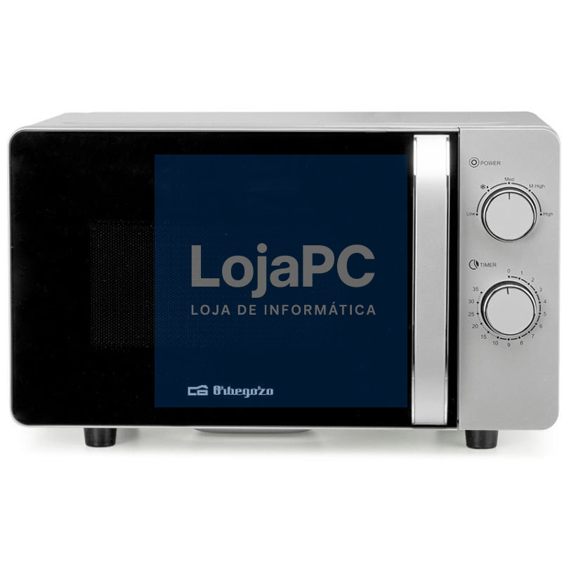 Microondas Orbegozo MI 2062 CE/ 700W/ Capacidade 20L/ Cinzento