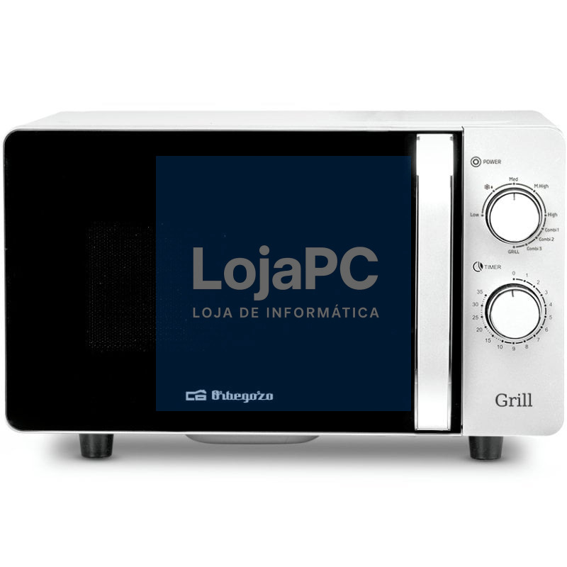 Microondas Orbegozo MIG 2070 CE/ 700W/ Capacidade 20L/ Función Grill/ Branco