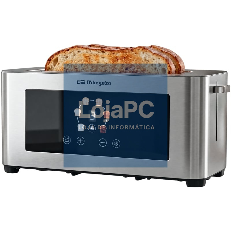Tostador Orbegozo TO 7500/ 1400W/ Prateado