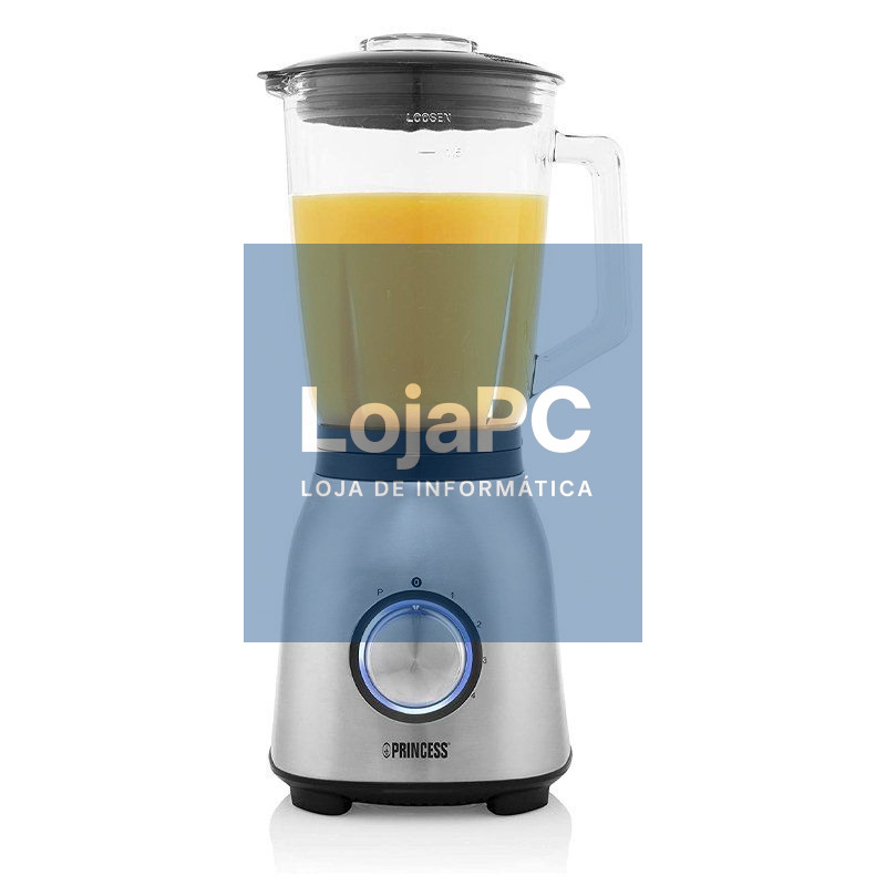 Batidora de vaso Princess 212091/ 1000W/ 4 Velocidades/ Capacidade 1.5L